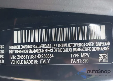 2017 Maserati Levante S z USA, uszkodzony, nr VIN ZN661YUS1HX258854